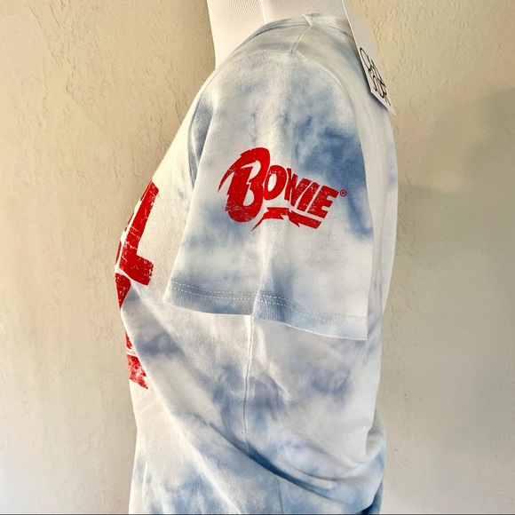 NWT Chaser Bowie Rebel Rebel Tie Dye Tee, XS - Picture 7 of 15